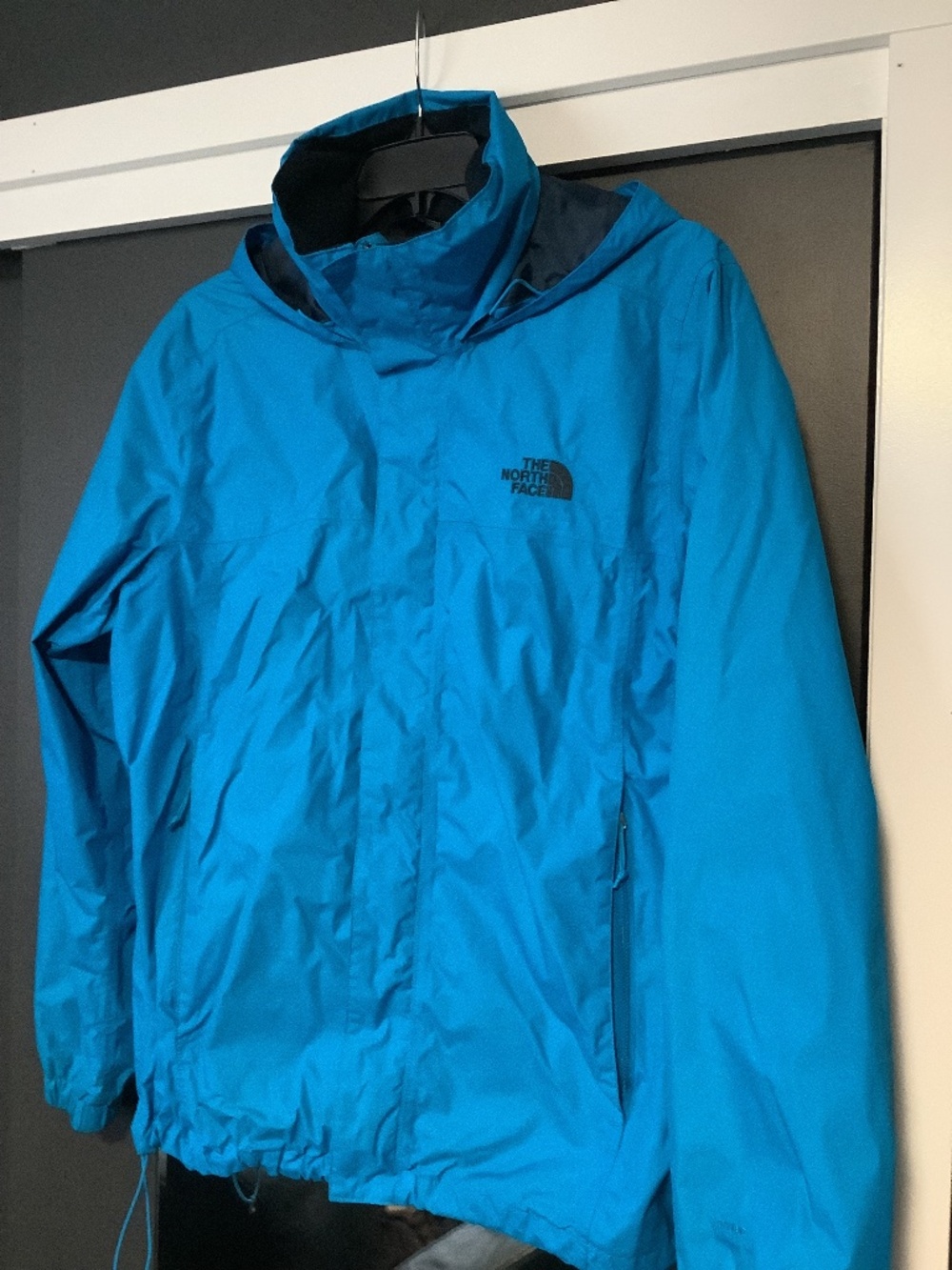 Men’s North Face Jacket Shell Royal Blue Size Large